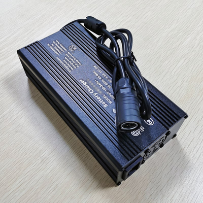 Factory Direct Sale DC 57.6V 58.4V 6a 360W battery charger for 16S 48V 51.2V LiFePO4 battery pack with PFC