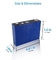 3.2V 206ah Lithium Battery Ion Battery Solar Battery Lithium LiFePO4 Batteries Battery Pack