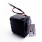 7.4V 18650 10400mAh 2S4P rechargeable lithium ion battery pack with bms and connector